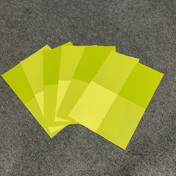 *GEFEII Deluxe PVC Woven Vinyl Non-Slip Table Mats - Picture 6 of 10